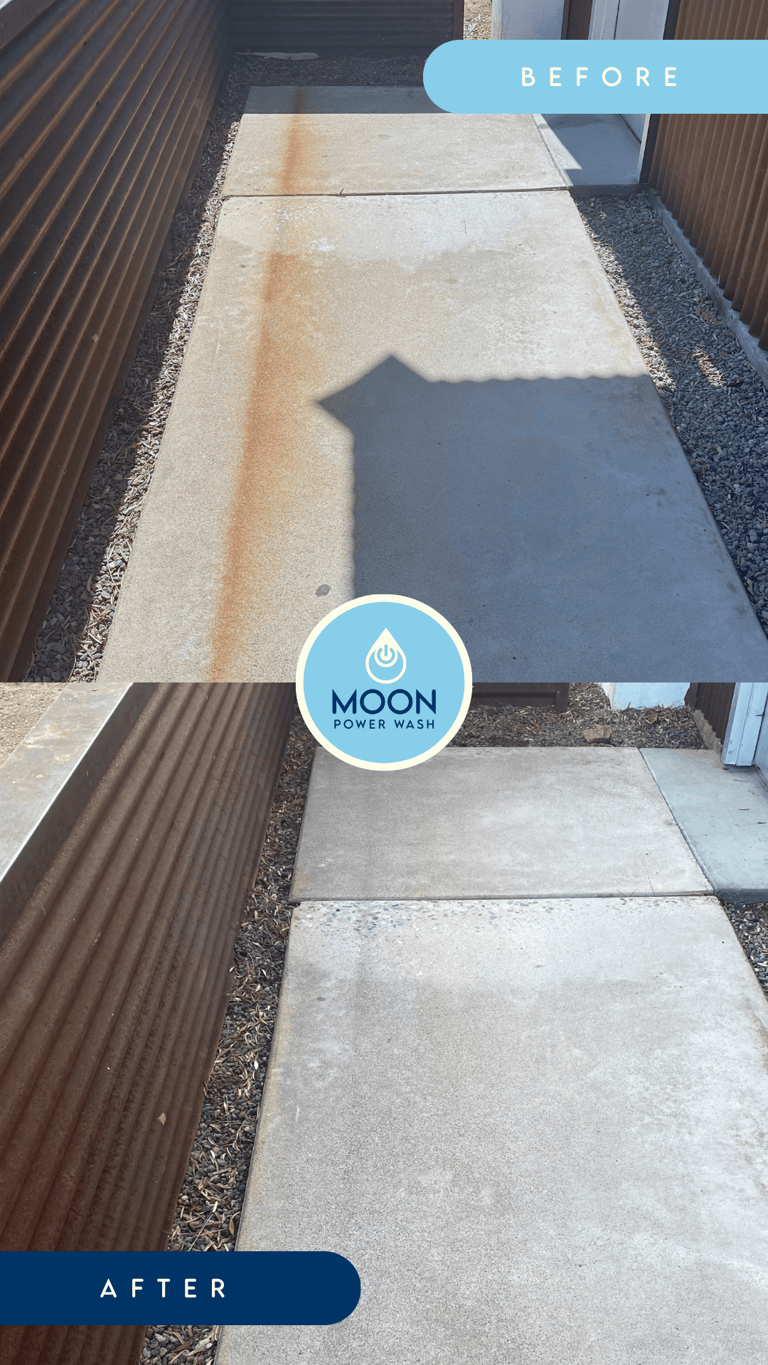 Moon Power Wash Rust Removal 2