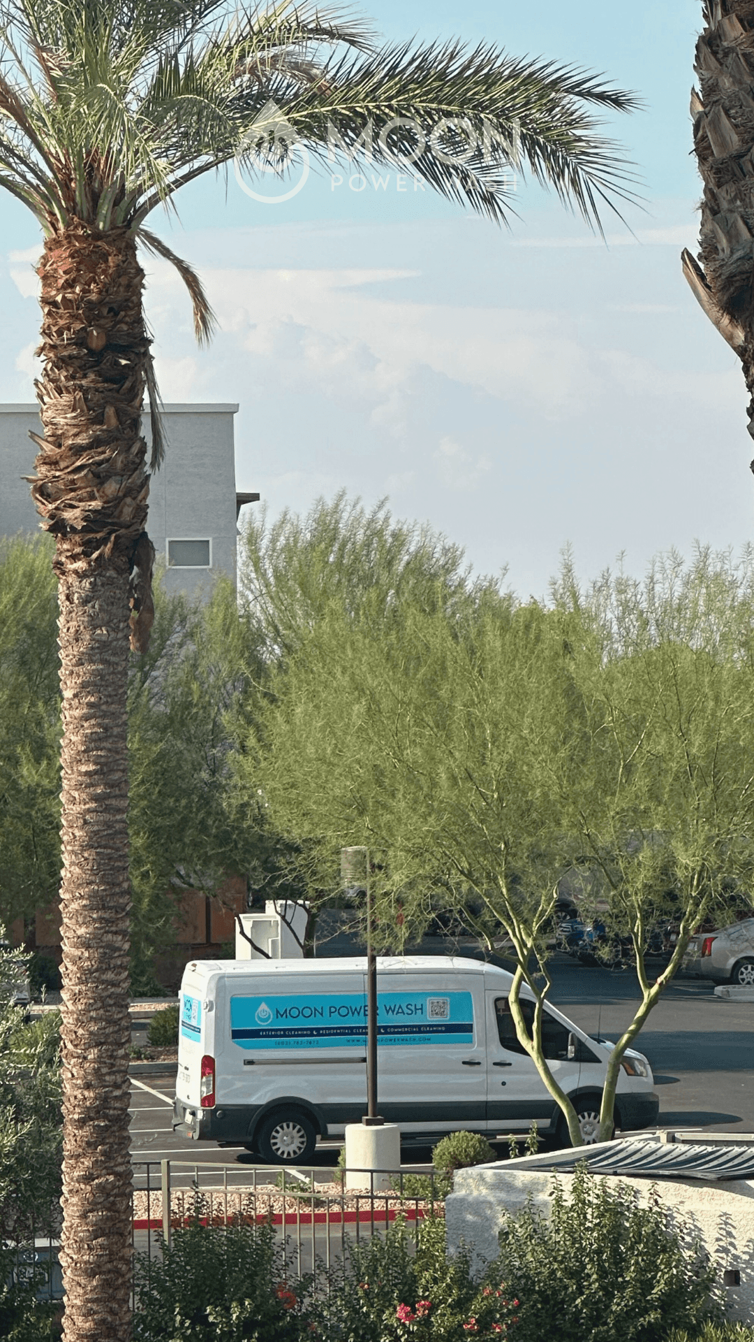 Moon Power Wash Van