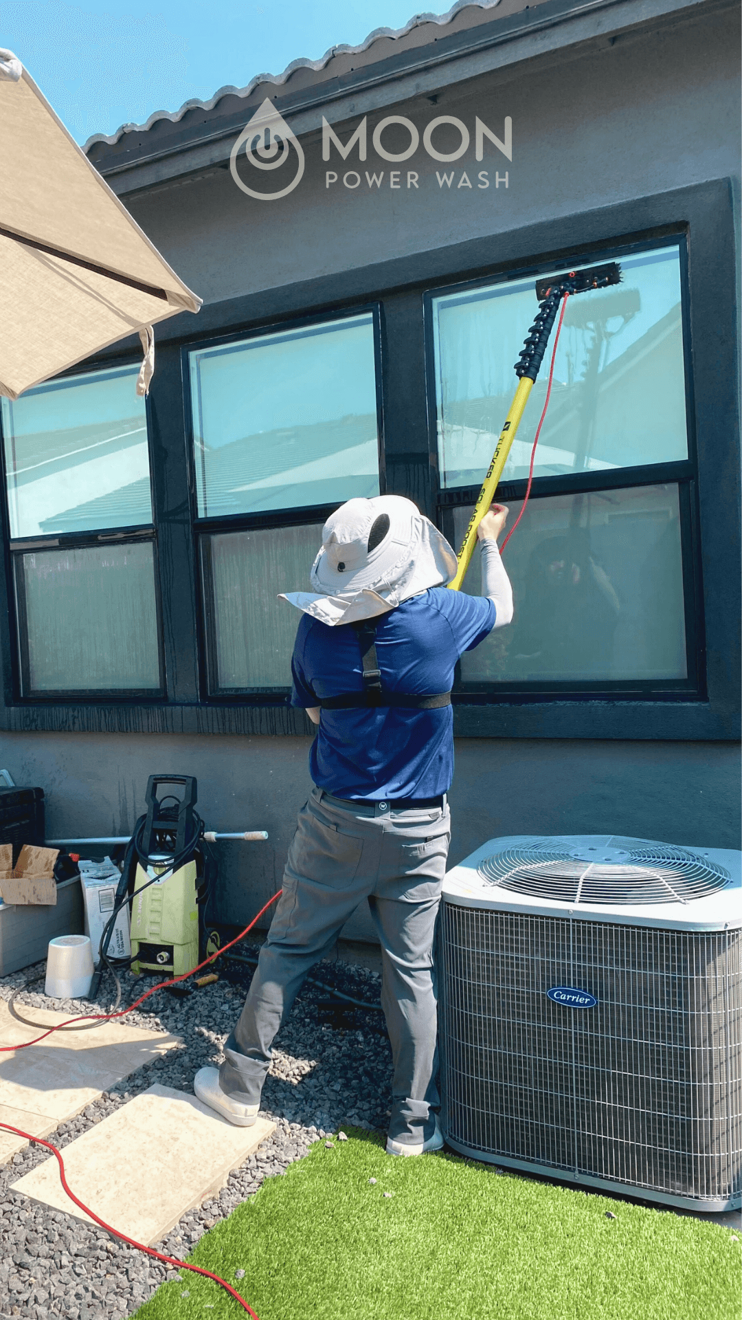 Moon Power Wash Window Cleaning 1